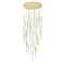 Cwi Lighting Dragonswatch LED Integrated Chandelier with Satin Gold Finish 1703P32-45-602 - alternate 1